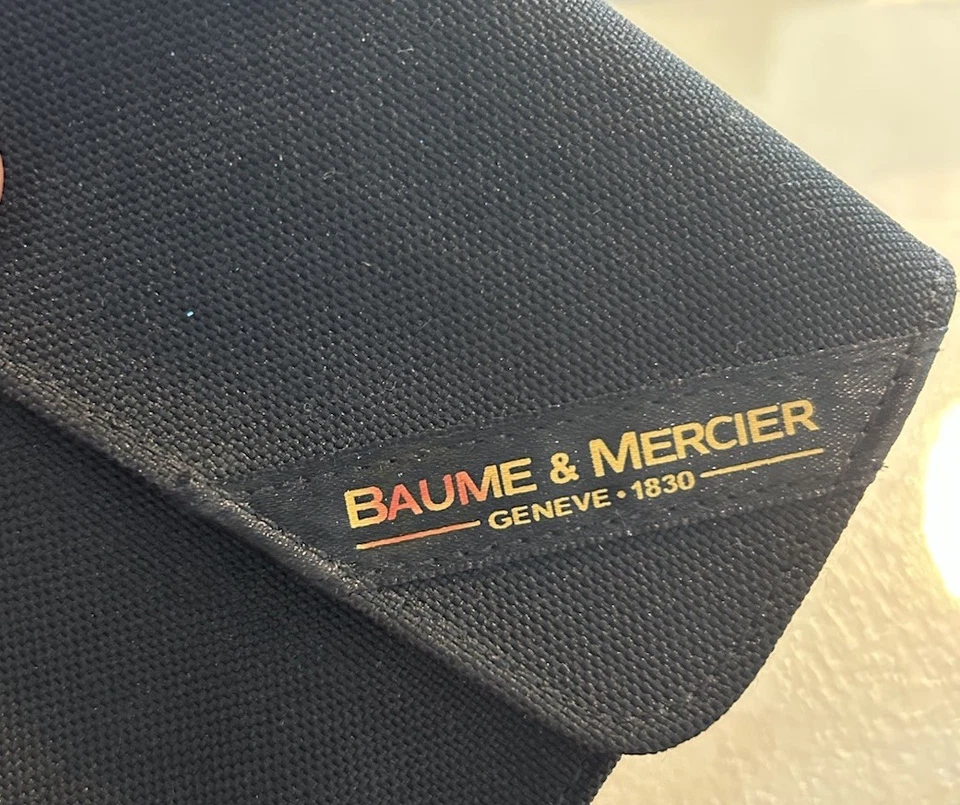 Винтажный коллекционный дорожный чехол Baume & Mercier Riviera - Изображение 2 из 4