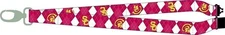 University of Southern California USC Trojans Argyle Lanyard Keychain Double...