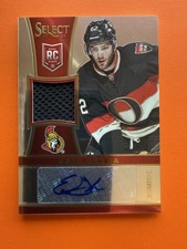 2013-14 PANINI SELECT HOCKEY ERIC GRYBA RC PATCH AUTO /199