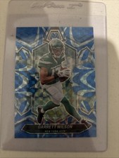 2024 Panini Mosaic - Garrett Wilson #171 Reactive Blue Mosaic Prizm