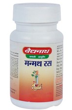 Baidyanath Manmath Ras 40tab Herbal Ayurvedic Sexual Wellness