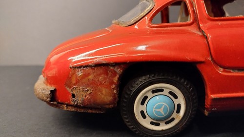 MERCEDES 300 SL JAPAN BANDAI TIN TOY - Bild 6 von 20