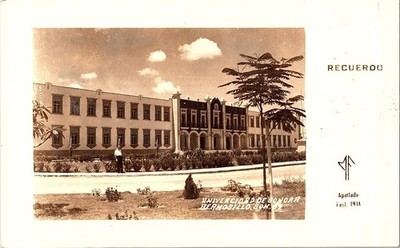 RPPC Universidad de Sonora Hermosillo Mexico Cloudy Sky 1950s