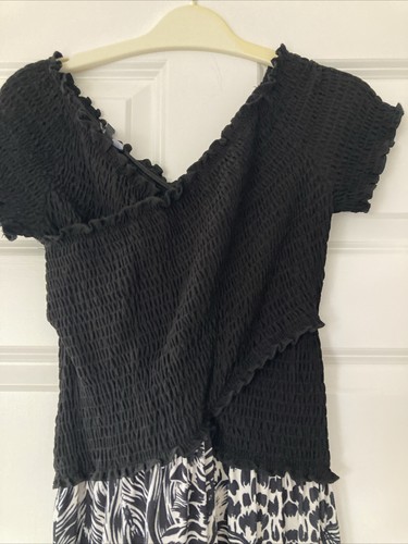 Kaleidoscope jumpsuit Black And Animal Size 12 - Picture 2 of 4