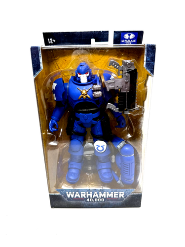 Action Figure McFarlane Warhammer 40k - Tenente In Armatura Phobos (Ultramarines) 17.8 Cm - 4