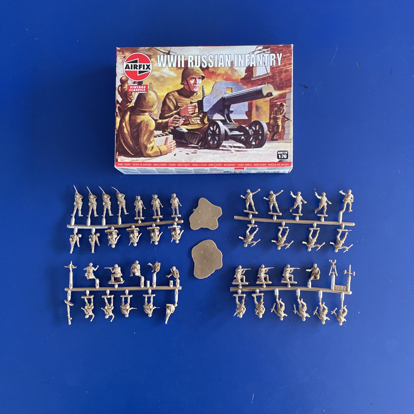 Airfix 1/76 Russian Infantry Vintage Classics New on sprue