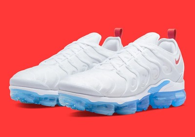 New Nike Air Vapormax Plus Sz 11 White Crimson DV2119-100