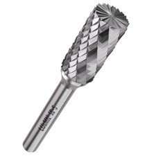 LU&MN SB-5 Tungsten Carbide Burr - Industrial-Grade Double Cut Rotary