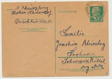DDR 1956 Ganzsache 10 pf - Wilhelm Pieck Michel Nr. P 68