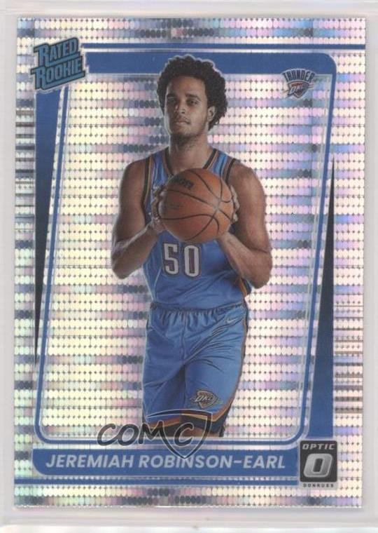 2021 Donruss Optic Target Box Set Pulsar Prizm Jeremiah Robinson-Earl #170 0tg5