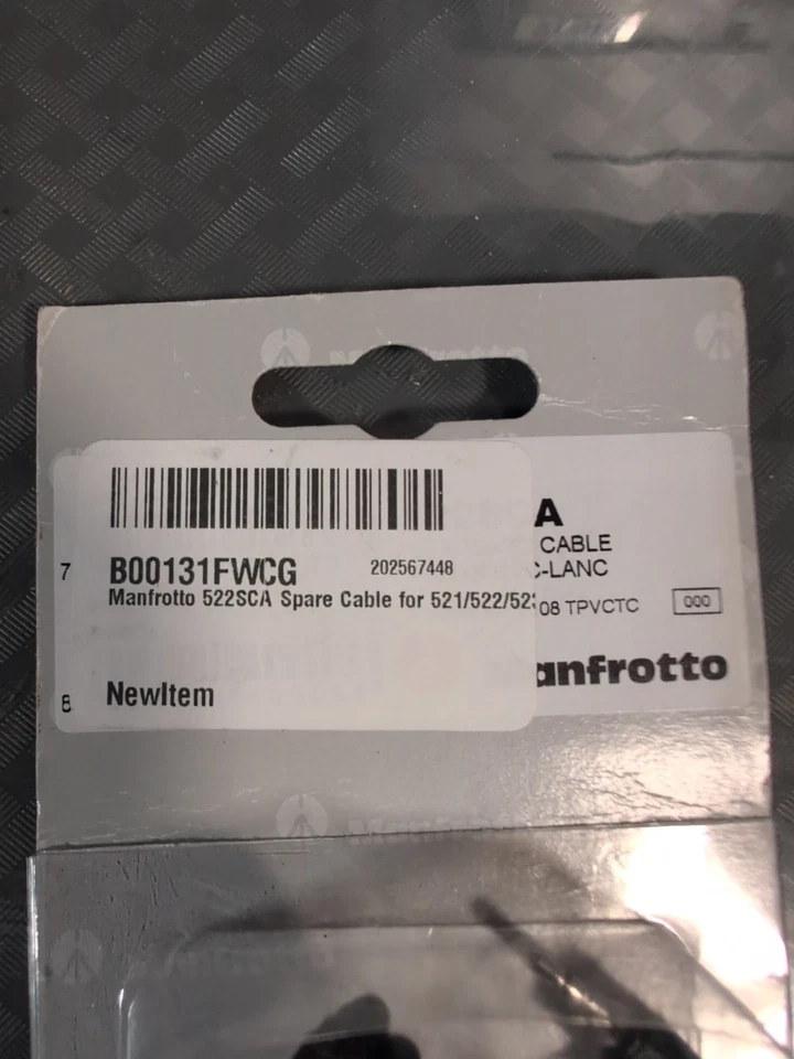 Manfrotto 522SCA Replacement CoiLED LANC Cable For 521/522/523 Remote #55 - Image 3 of 3