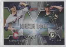 2016 Bowman's Best Mirror Image AJ Puk Andrew Miller #MI-5 5b7