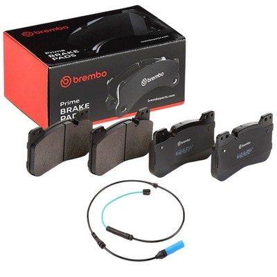 BREMBO Bremsbelag + WAKO Satrz Vorne für BMW 5 F90 M5 8 F92 M8 Competition