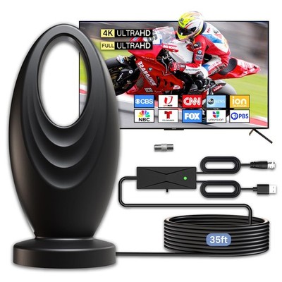 2025 TV Antenna for Smart TV and Old TV, 2800+ Miles Range HD Digital TV Ante...