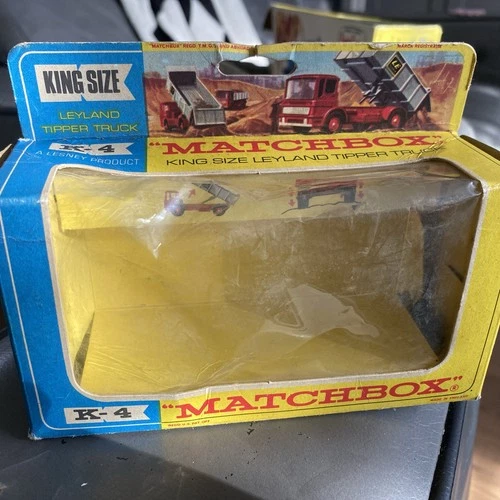 Lesney Matchbox King Size K-4c Leyland Tipper Truck box only