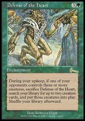 Defense of the Heart #100/143 Urza's Legacy Magic: The Gathering