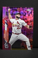 2020 Topps Chrome - Junior Fernandez #162 Pink Refractor Rookie (RC) Cardinals
