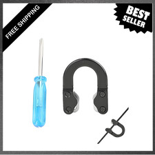 Archery D Loop Kit Metal D Loop with Screwdriver for Compound Bow String