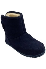 L.L.Bean Kids Girls Wicked Cozy Suede Boots Navy