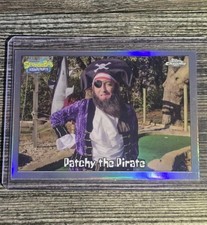 Patchy The Pirate 2025 Topps Chrome Spongebob Squarepants Refractor #4 - MINT