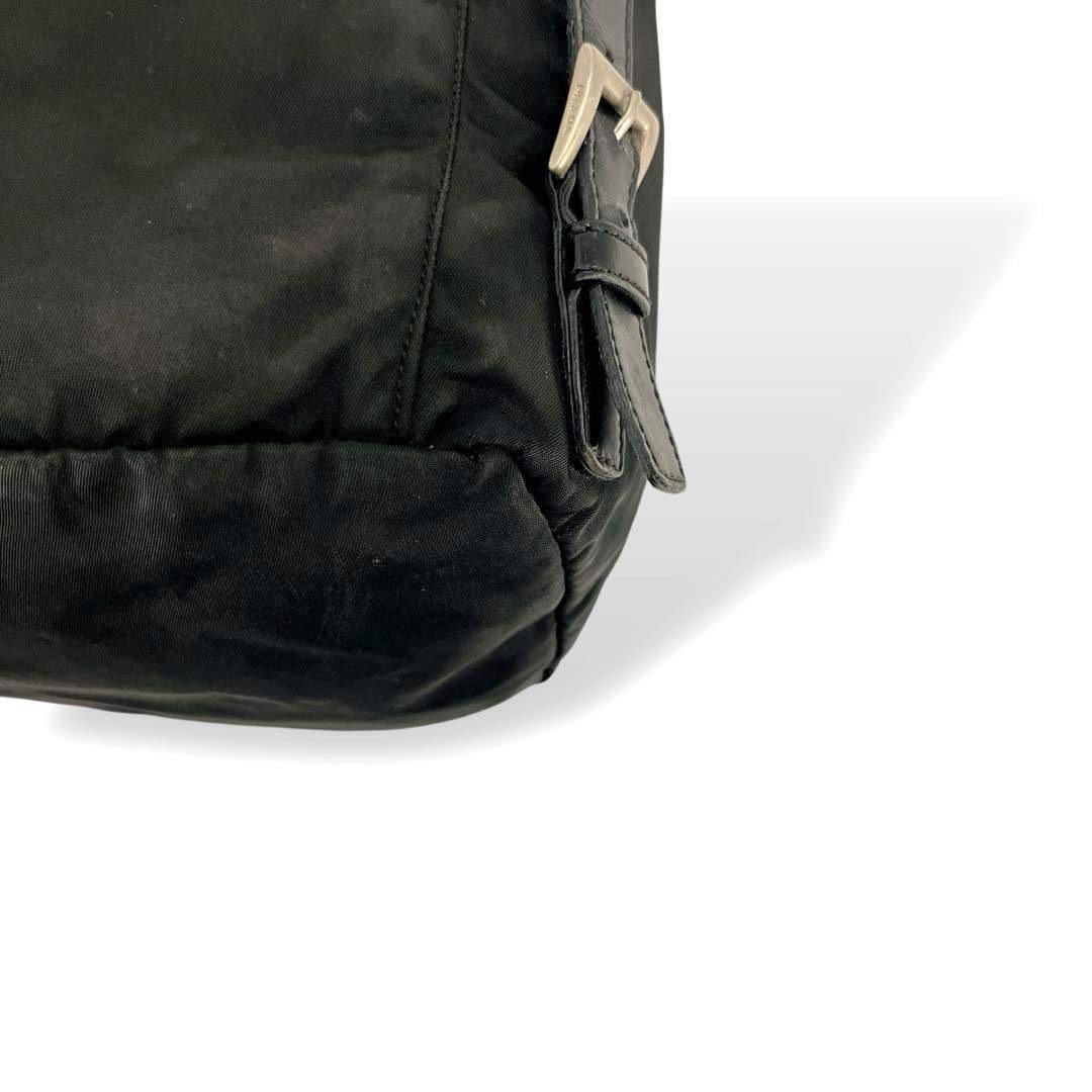 Prada Drawstring Mini Backpack Triangle Logo Back… - image 10