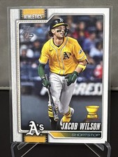 2026 Topps Series 1 - #240 Jacob Wilson Athletics Rookie Cup