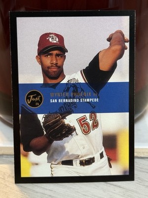 RARE! 2000 Just The Preview 2K Black Wynter Phoenix Bernardino Stampede #2/50