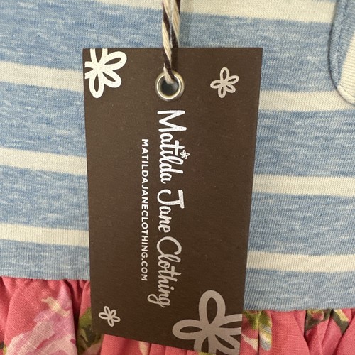 Matilda Jane Enchanted Garden Double the Color Dress Size 4T NWT - Picture 3 of 4