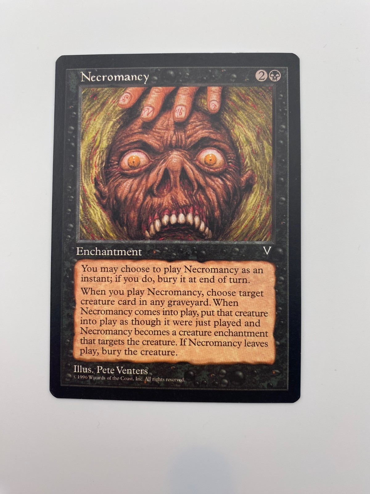 Necromancy - NM - Visions - Magic the Gathering