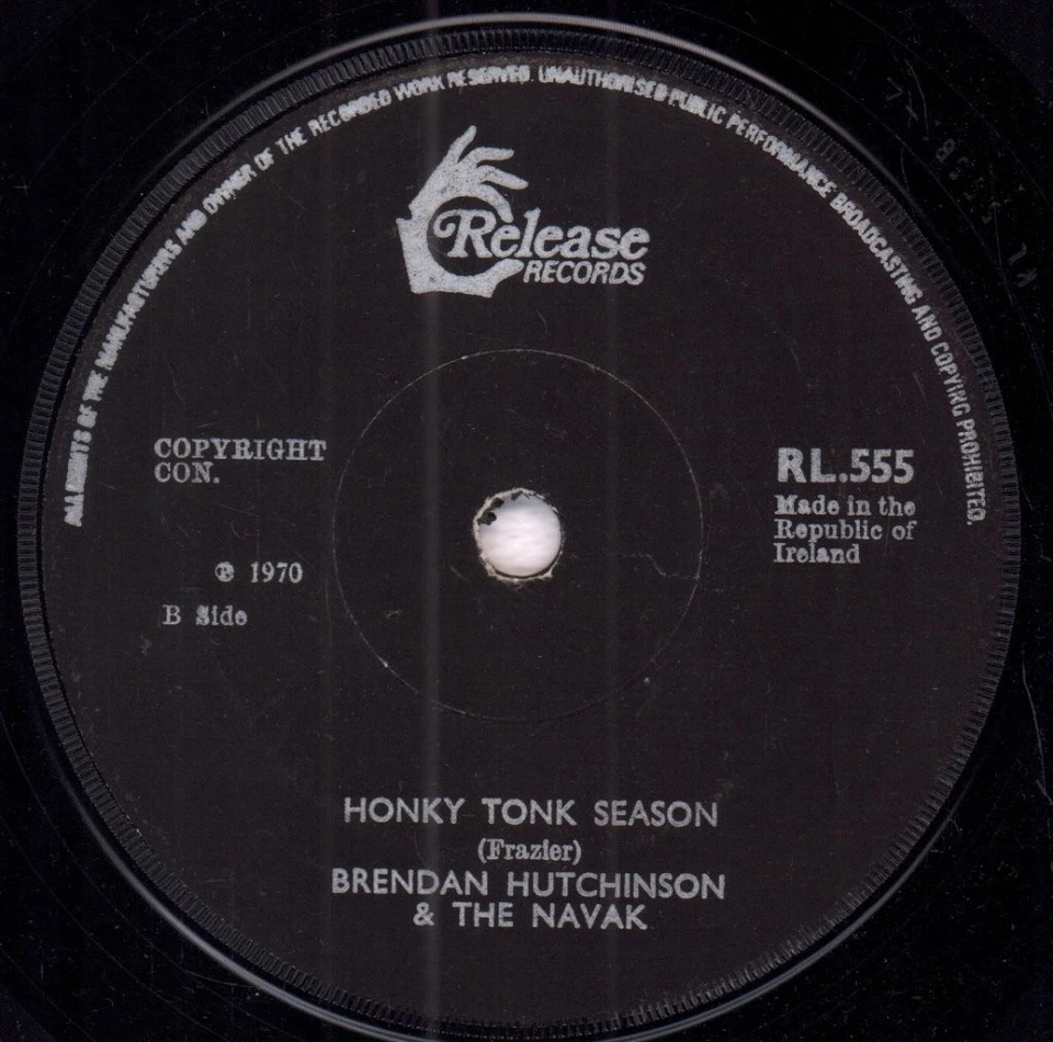 Brendan Hutchinson & the Navak Bringing Mary Home 7" vinyl Ireland Release 1970 - Image 2 of 2