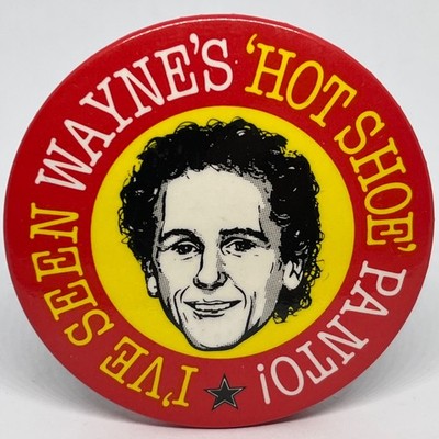 Wayne Sleep Hot Shoe Show Panto Pin Anstecker 1980er Theater Ballett Lied Tanz Komödie