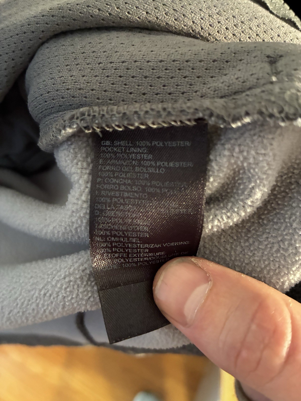The North Face Jacket Insert Light Grey Size M - image 8