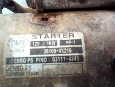 Moteur Hyundai TERRACAN