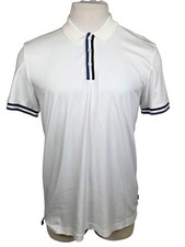 Hugo Boss Polo White Knit Pique Polo Shirt - XL NWOT NEW