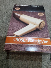 Boots vintage 450SL Hair Dryer Working  & Boxed Article Film TV Prop