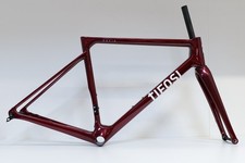 Telaio bici da strada Tifosi Gavia carbonio freno a disco rosso scuro - taglia media
