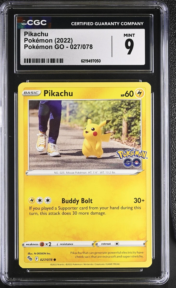25+ Pikachu 027/078 Pokémon GO for sale | Updated Oct 2026