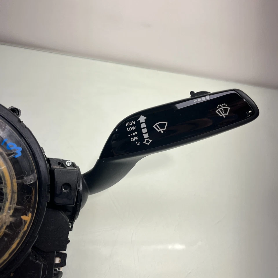 11-17 Audi A8L Quattro передняя левая рулевая колонка переключатель в сборе 4H0907129 оригинальный - Изображение 3 из 4