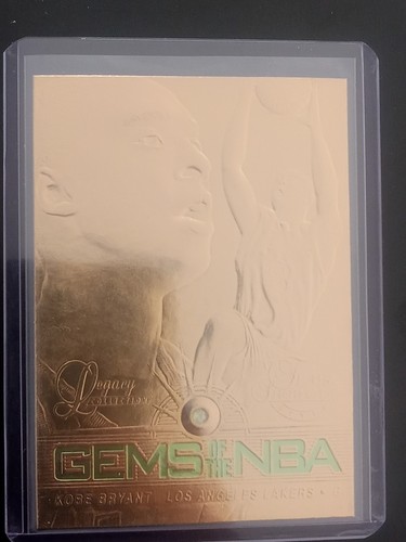 1997 Flair Showcase 23kt Gems Of The NBA Kobe Bryant Serial Numbered Rare Card - Bild 3 von 6