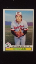 1979 Topps Baseball card  #262 Nelson Briles  (G to VG)