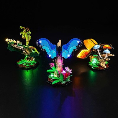 Hilighting Upgraded Led Light Kit Compatible with Lego The Insect Yellow 