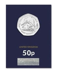 UK 50p Coin 2021 50p Dinosaur Temnodontosaurus BUNC 50p Change Checker BUNC