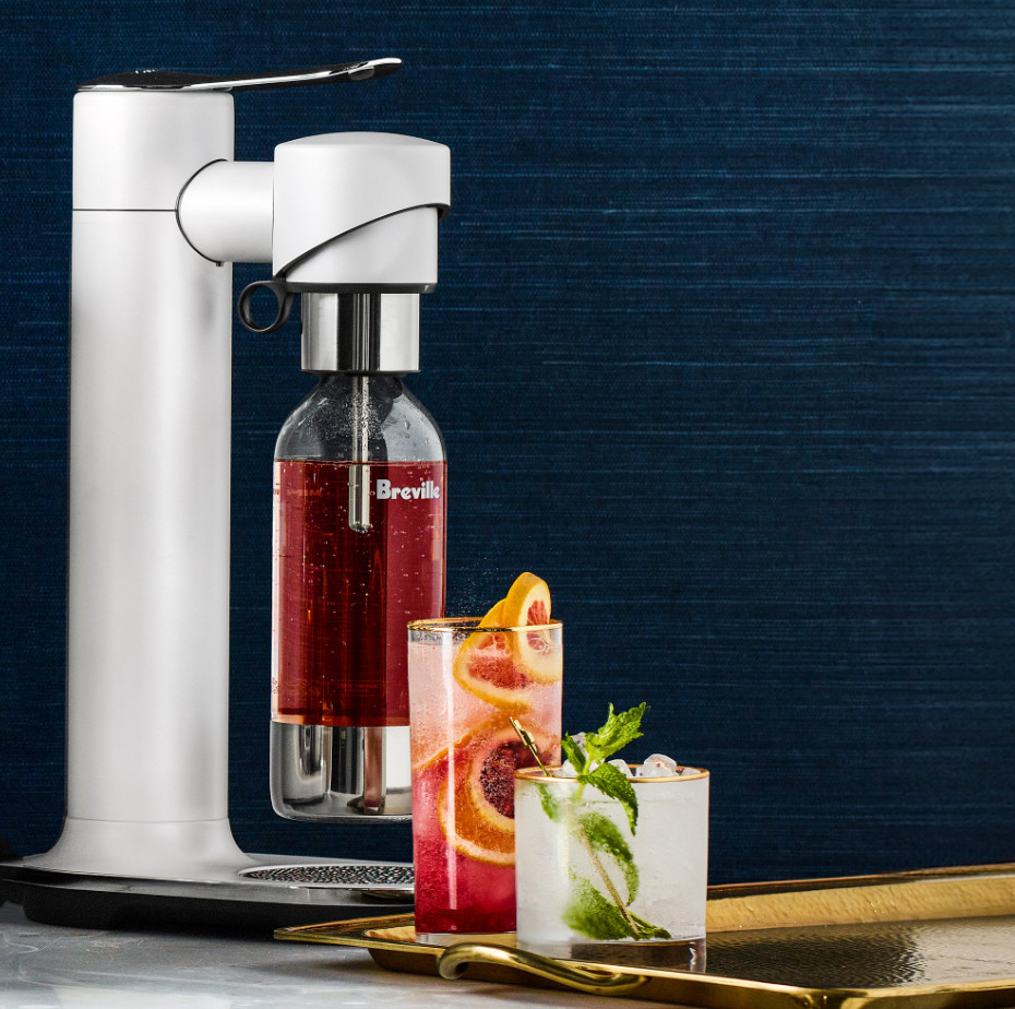 Breville InFizz™ Fusion Sparkling Beverage Carbonator