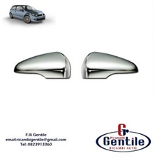 Volkswagen GOLF 6 VI KIT CALOTTE CROMATE A SPECCHIO PER RETROVISORI DX + SX