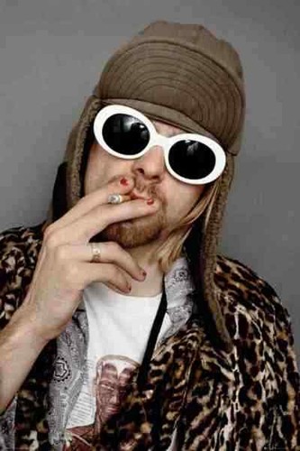 Gafas Lentes de sol Espejuelos Clout Goggles Kurt Cobain Fashion Sunglasses  | eBay
