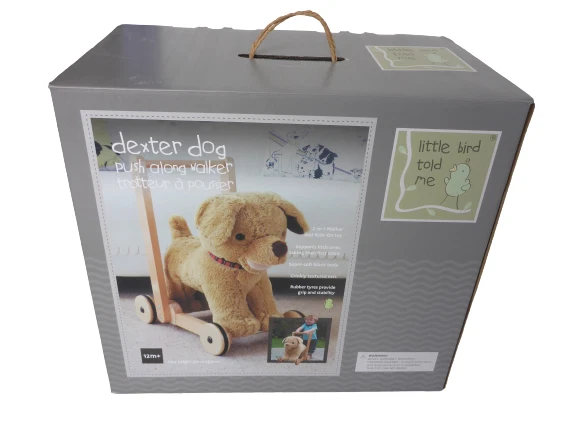 Little Bird Told Me Dexter Brown Dog Baby Walker Push Along Sit Ride On 12m+ Box
Opens in a new wind