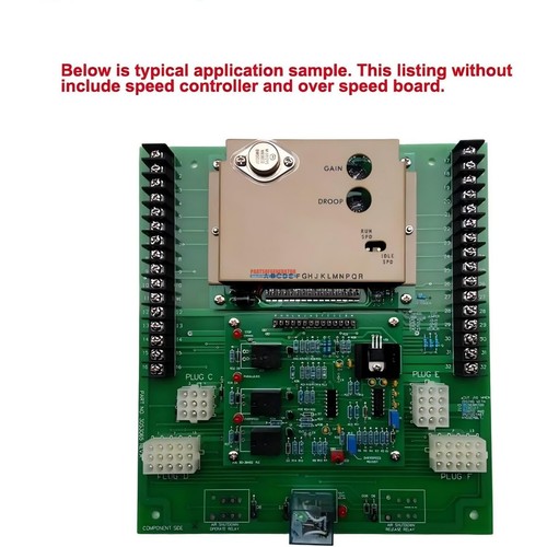 3030256 Generator Normal Open Engine Speed Control PCB Electronic Circuit Board - Picture 5 of 5