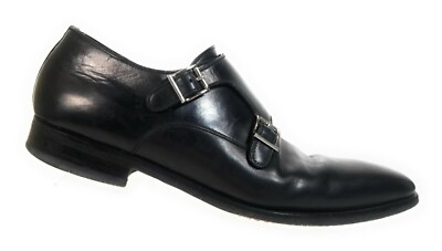 Magnanni Men\'s size 9 Black Leather Double Monk Strap Loafer Dress Shoes Magnanni Franklyn Double Strap Monk Shoe (Men) | Nordstromrack main image 2
