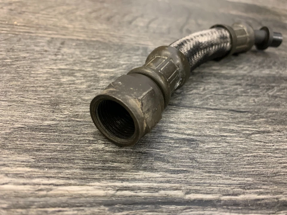 Honda XR650L XR600R Oil Hose B 15620-MN9-000 15620-MN1-670 OEM - Image 2 of 3