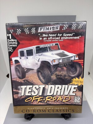 Test Drive Off-Road (Accolade) PC Software SEALED NOS Electronic Arts Big Box